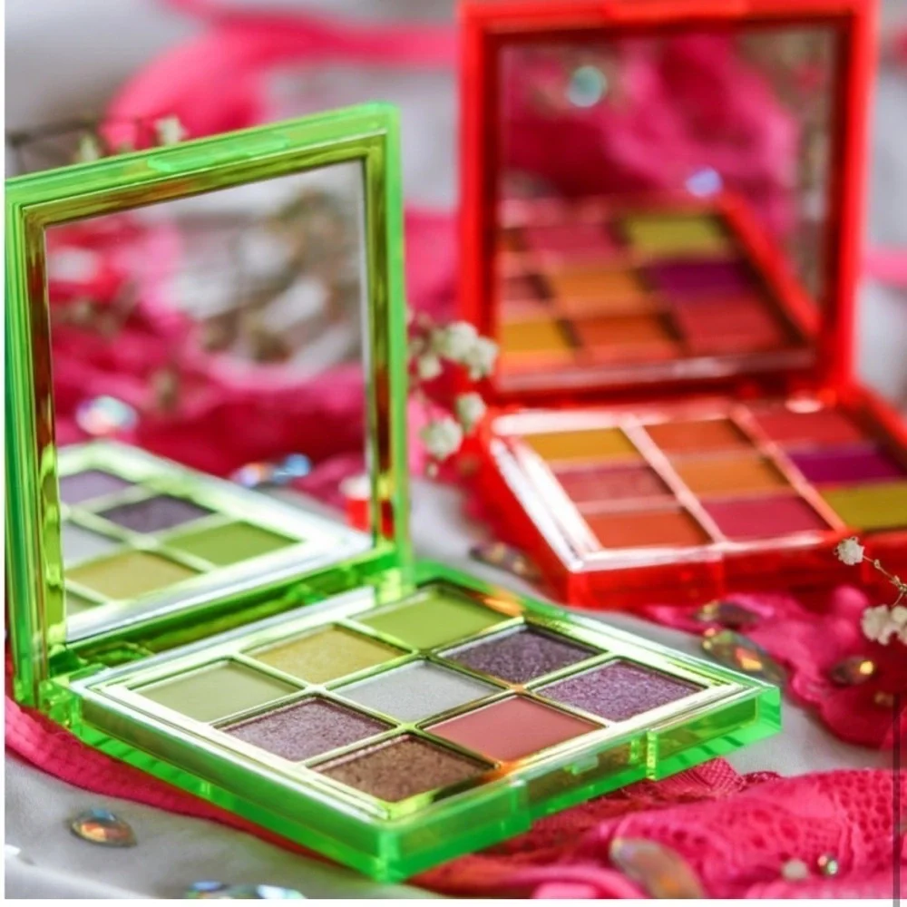Hudson Neon Obsessions Green Palette 🎨 Eyeshadow Retired Hard to Find